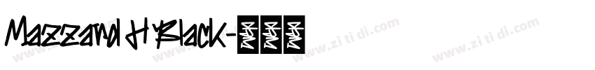 Mazzard H Black字体转换